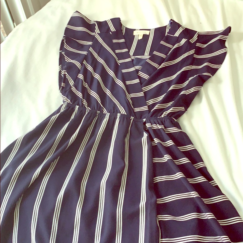 Monteau Blue Casual Dress
